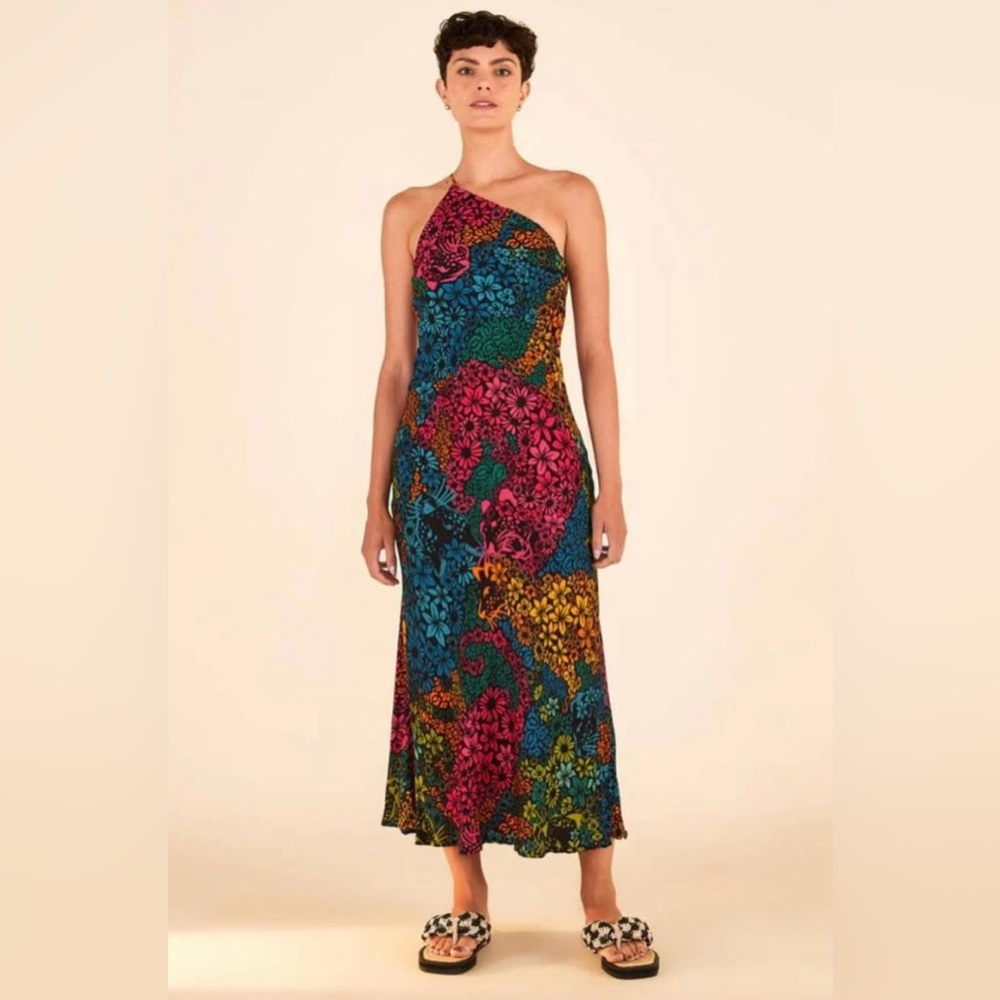 NEW Dress Midi Farm Rio